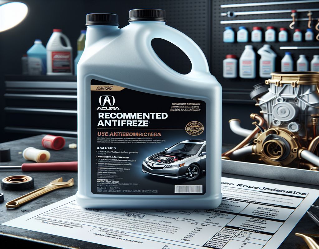 Keeping Your Engine Cool: Antifreeze for Acura Guide